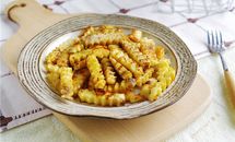 香煎脚板薯的做法