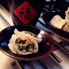 荠菜鲜肉水饺