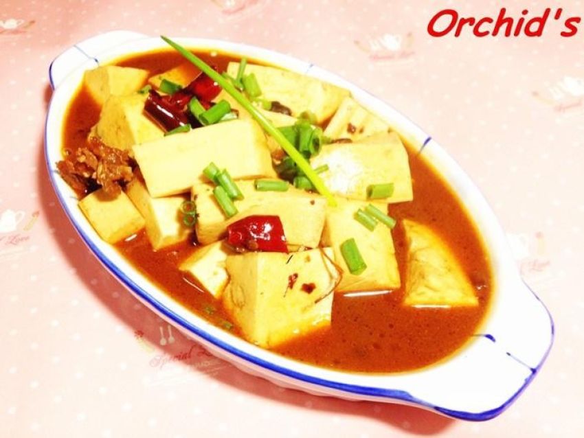 【指尖兰香】家常版麻婆豆腐--麻辣下饭菜