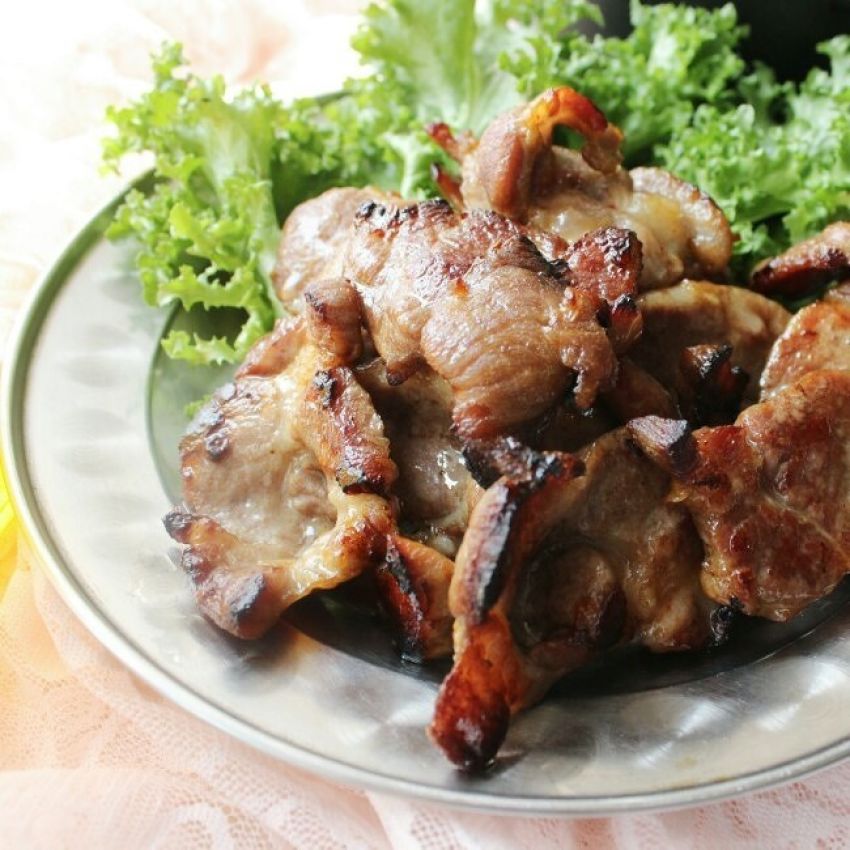 韩式烤梅花肉
