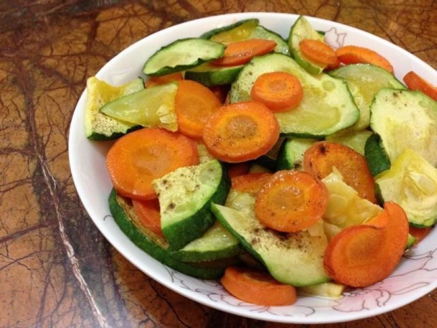 世界杯低卡零食——烤蔬菜