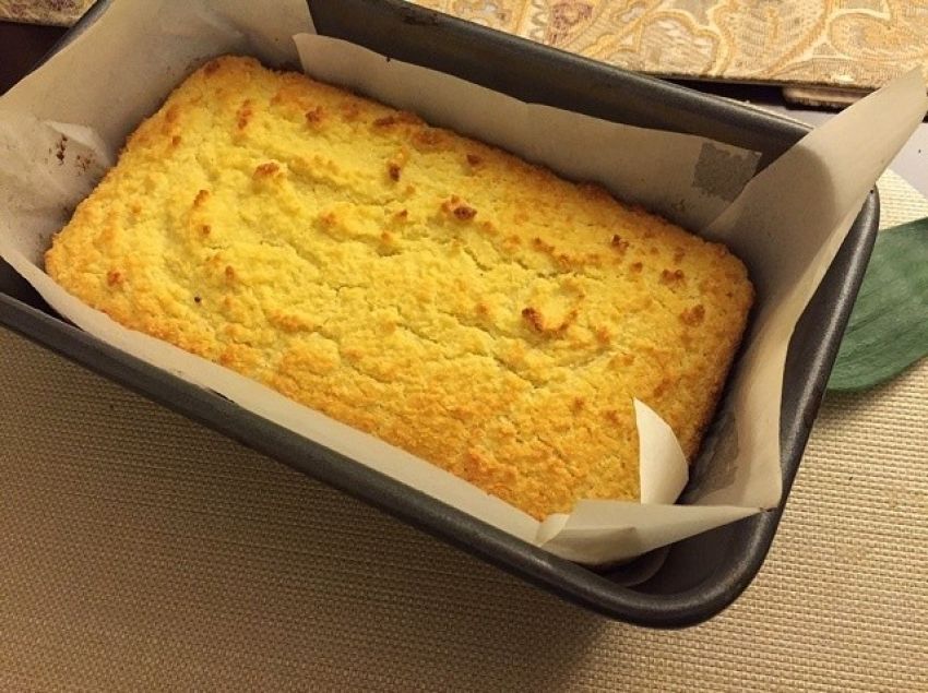 简单快速巨好吃椰粉面包 coconut flour soda bread