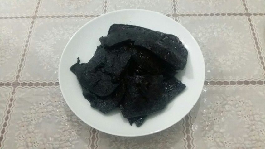 香煎猪血(河北特色小吃)
