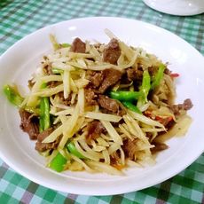 仔姜炒牛肉