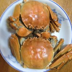 花雕酒煮大闸蟹