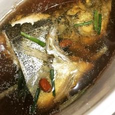 清炖桂鱼汤，又名鳌花鱼汤 (懒人版)