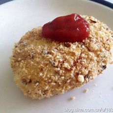 烤箱版日式土豆可乐饼
