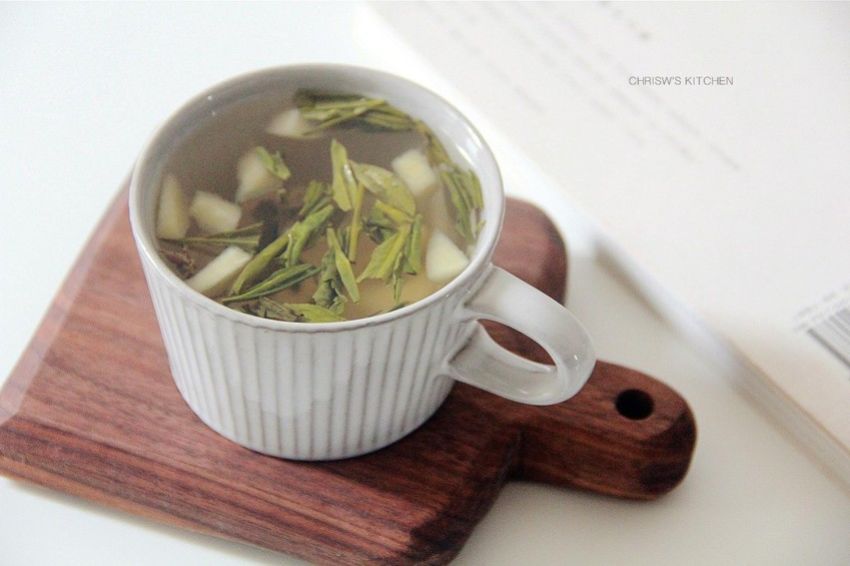 温柔的夏天，白桃绿茶
