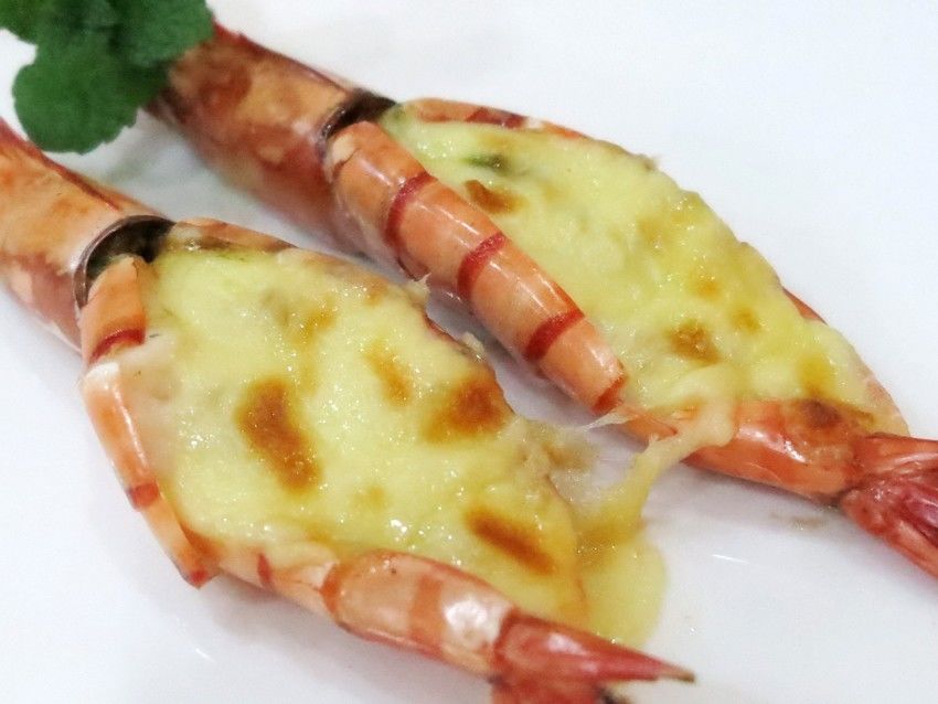 朗姆酒芝士焗越南大虾