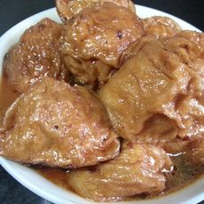 红烧油面筋