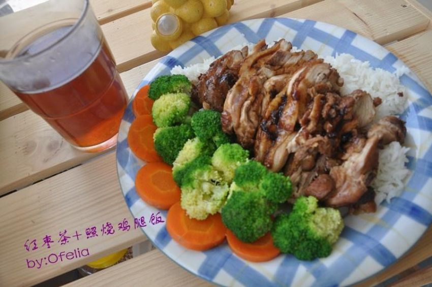 日式照烧鸡腿饭