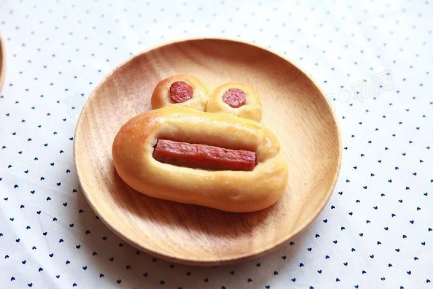 小青蛙面包