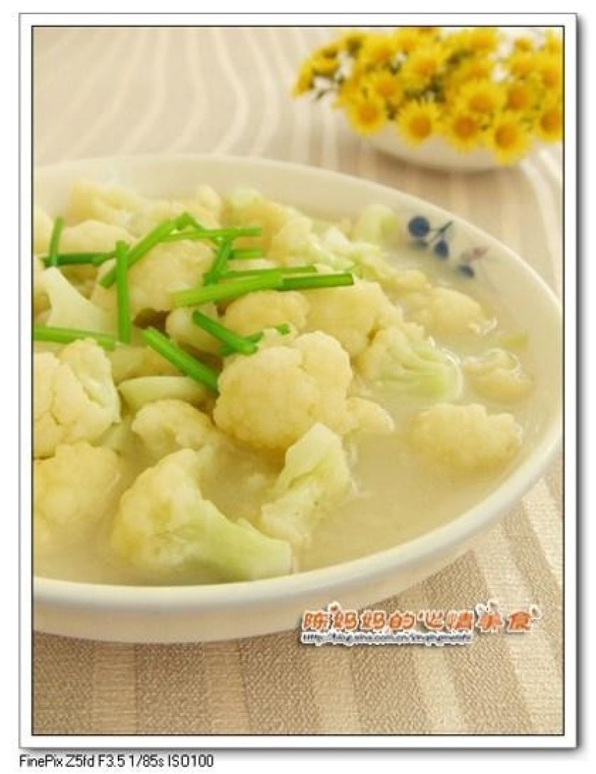 奶汤菜花