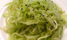 清炒佛手瓜（秘密武器版）的做法
