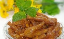 黄豆焖鸡脚的做法