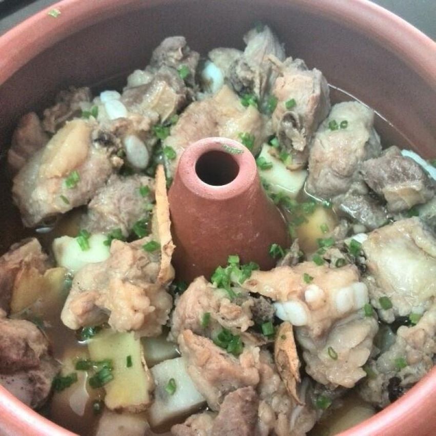 排骨蒸山药