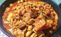 疗伤泡菜汤的做法