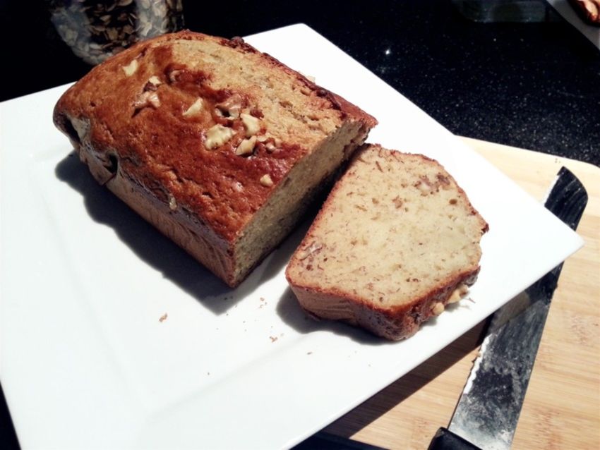 星巴克香蕉核桃蛋糕(Banana loaf)