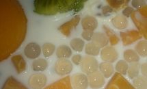 黄桃红薯西米露的做法