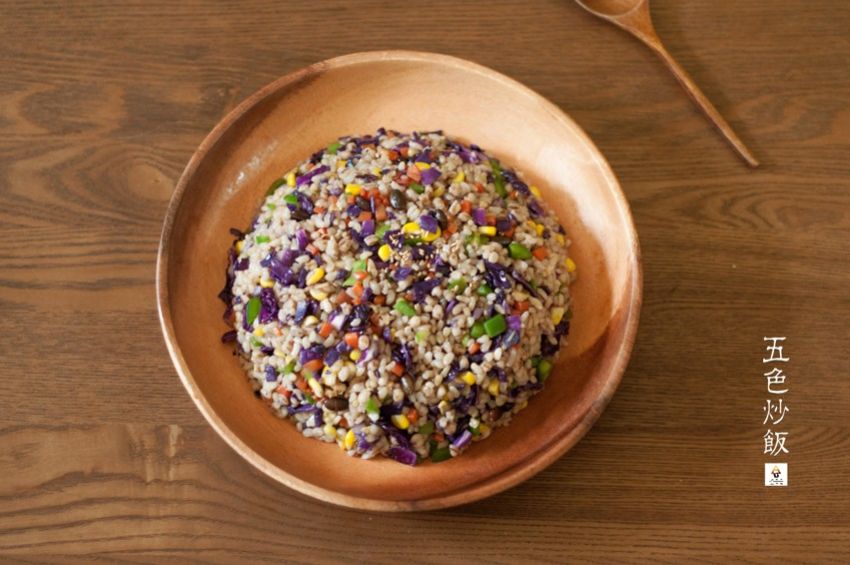 五色炒饭（Five-Colored Fried Rice）