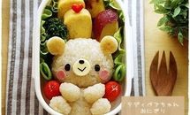 泰迪熊饭团便当的做法