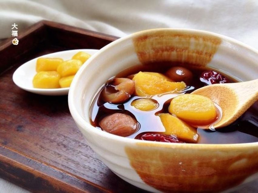 古早味红薯芋圆甜汤【山姆廚房】