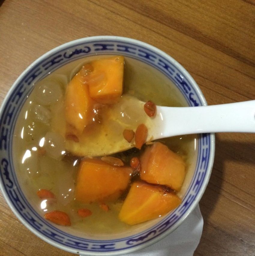 雪莲子木瓜
