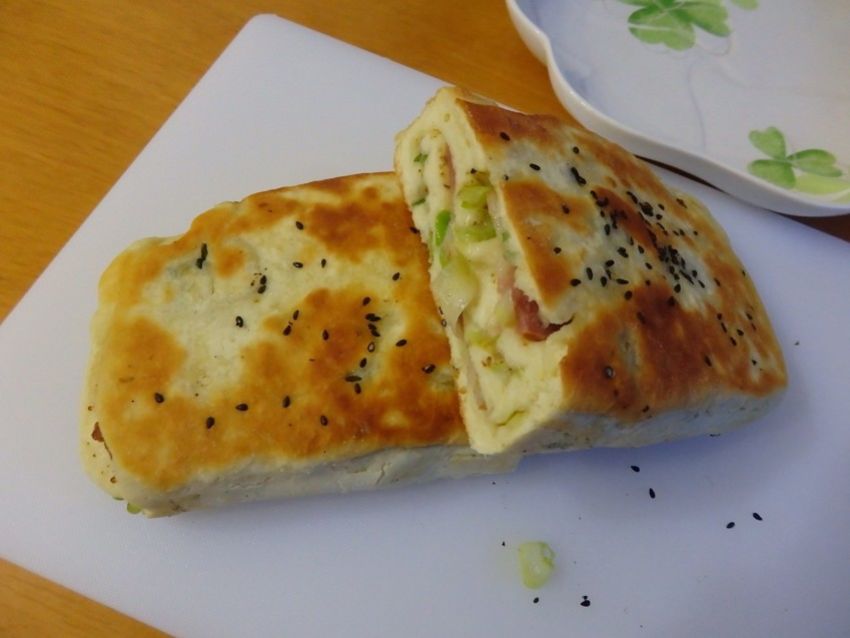 培根面卷饼
