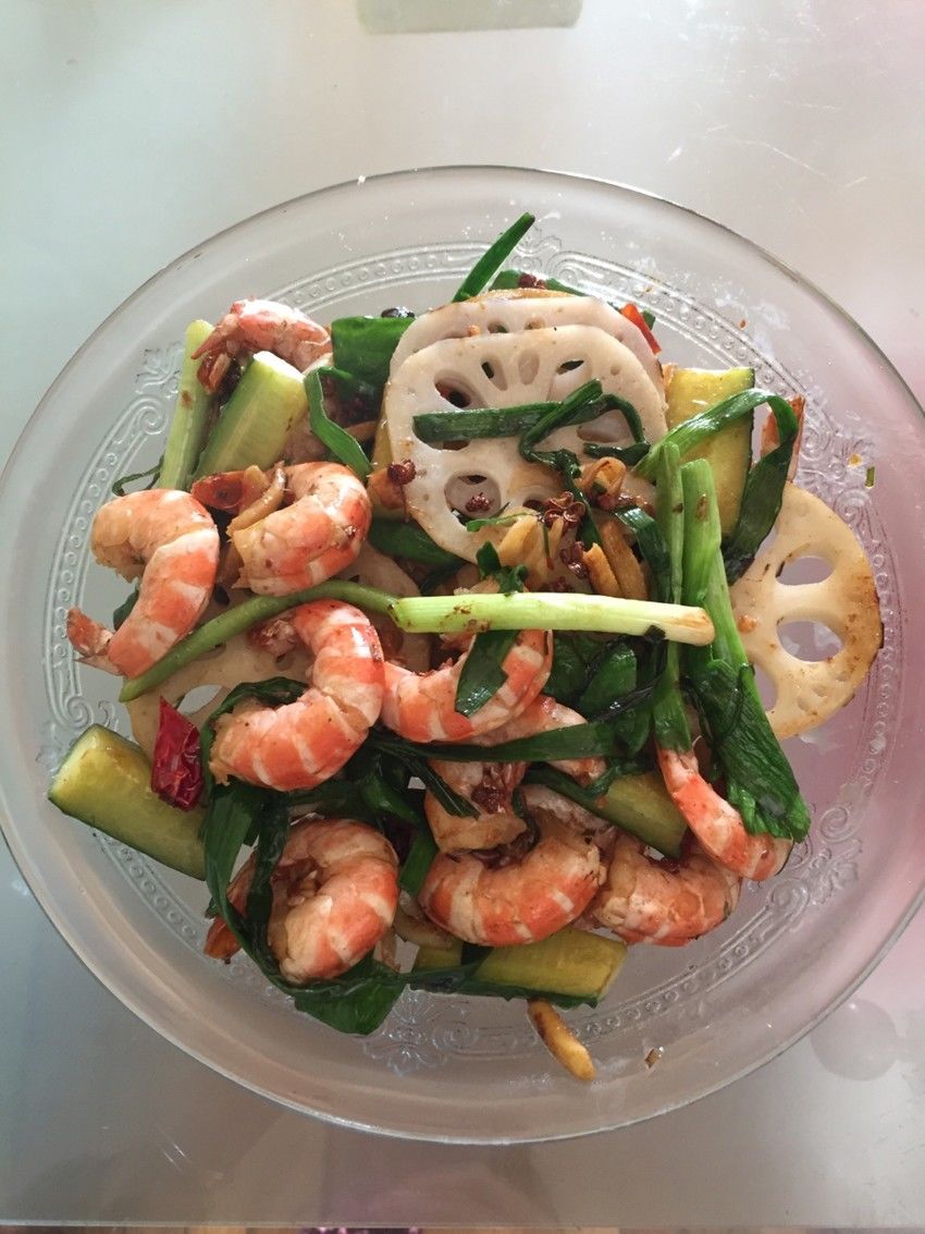 干烧黑虎虾