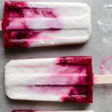 浓情椰香莓味冰棒