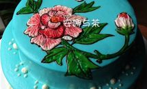 刺绣蛋糕的做法
