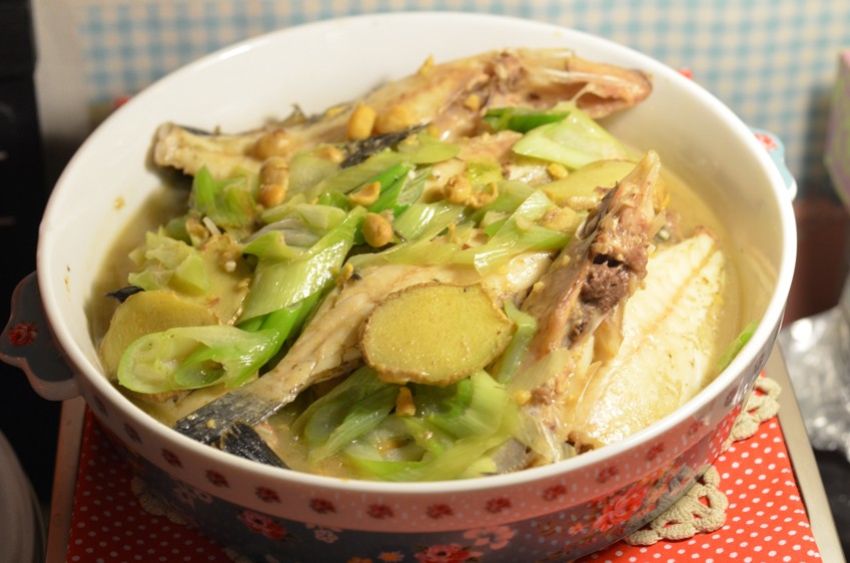 普宁豆酱焖扒皮鱼