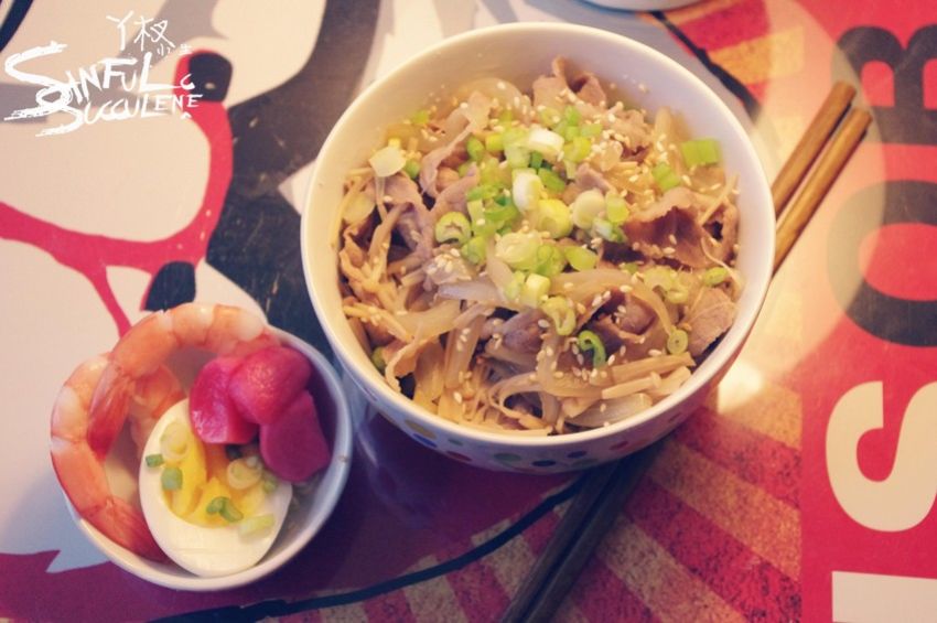 无油低脂版美味牛丼