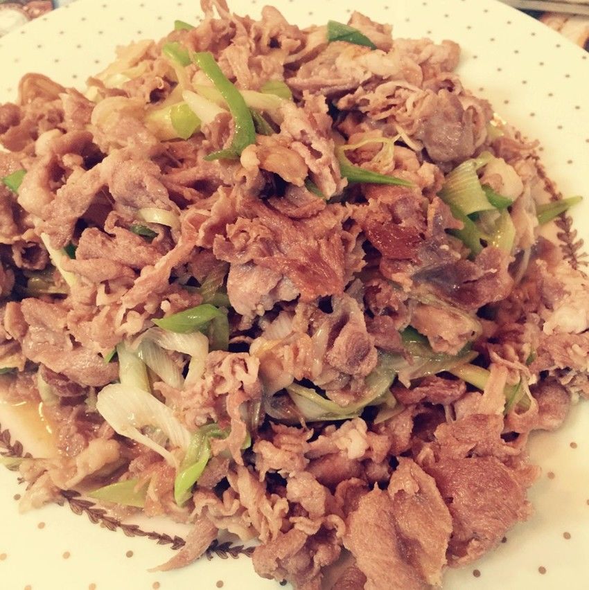 葱爆羊肉（杨姑娘私家菜）