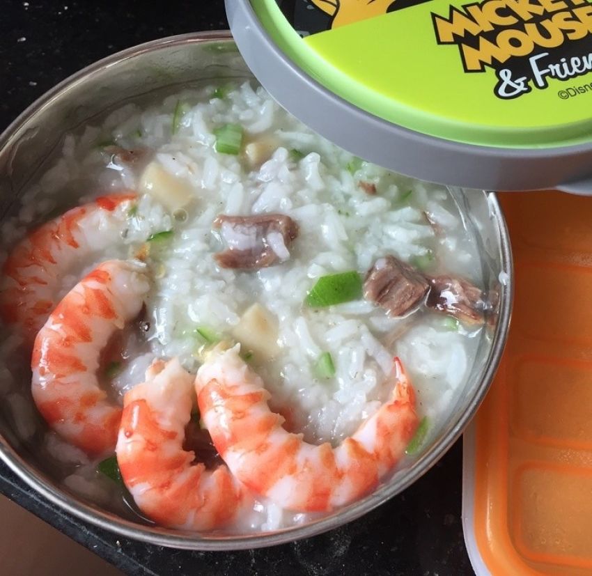 秋葵牛肉扇贝粥 宝宝食谱