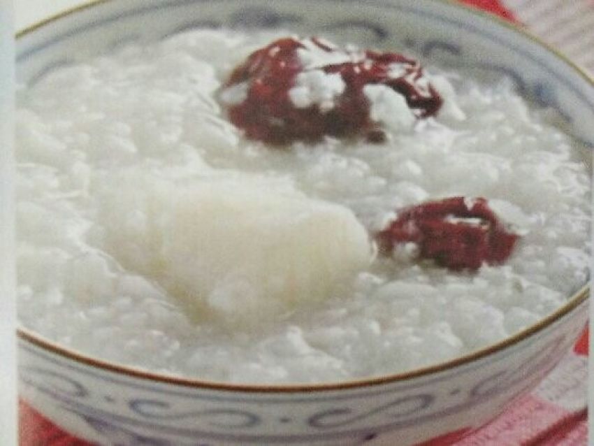 山药红枣糯米粥