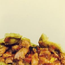 看起来像是薄荷味？我只知道很好吃的肉丁包