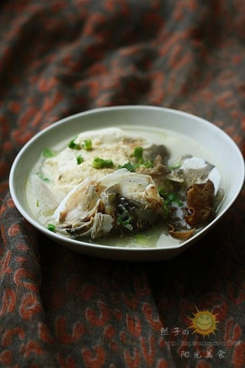鱼头炖豆腐