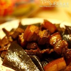 红烧肉炖海带