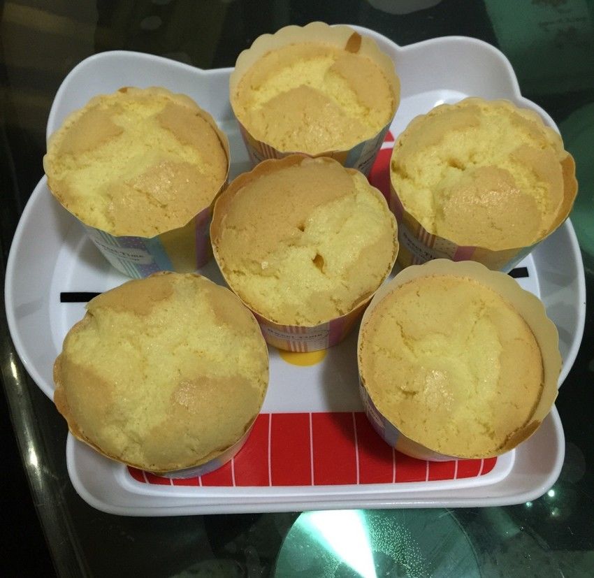 NO回缩的纸杯蛋糕