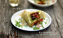 黄瓜味鸡蛋煎饼的做法