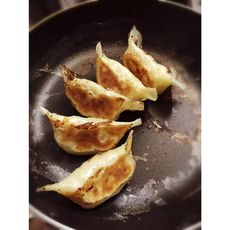 无油版香煎土豆饺子