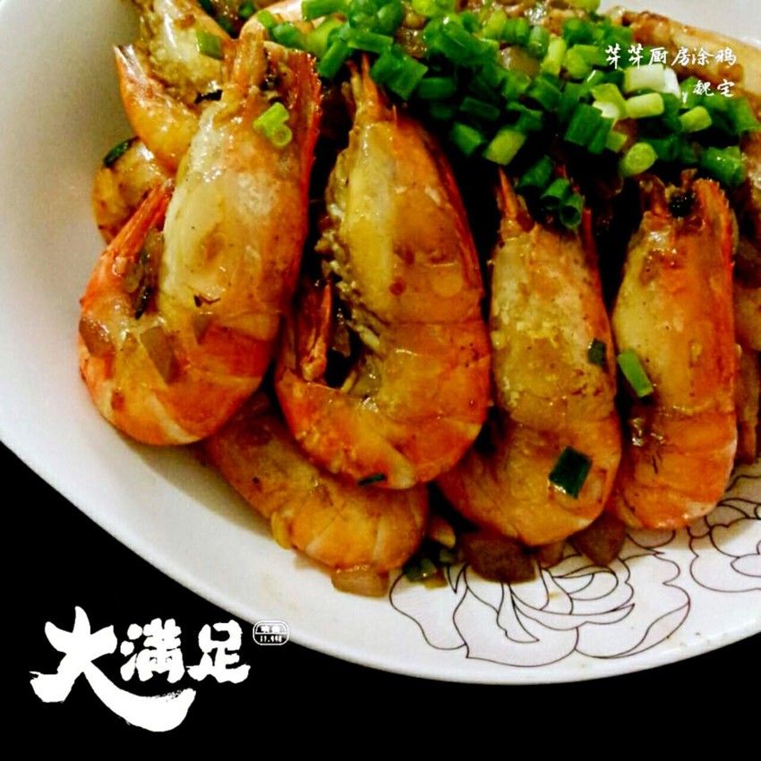蒜爆沼虾
