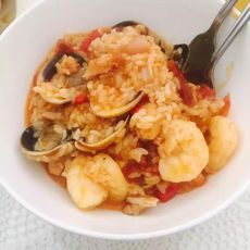 简易西班牙海鲜饭(Paella)