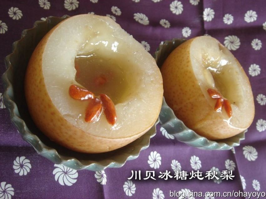 川贝冰糖炖雪梨