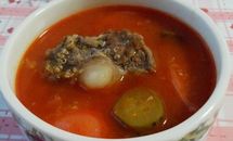 番茄藜麦酸黄瓜牛尾汤的做法