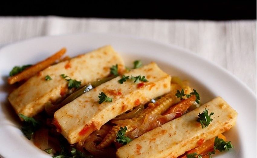 Veg Paneer Jalfrezi-杂蔬干炒奶豆腐(搬运工)