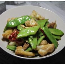 董太的私房菜--花菜扁豆