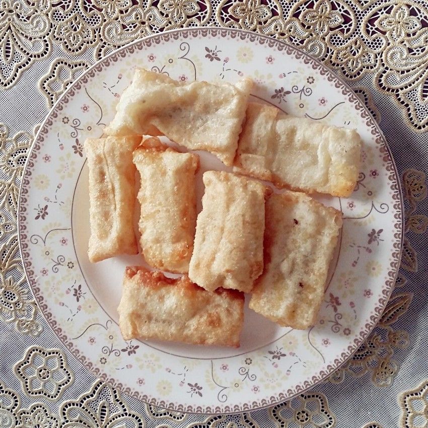 香蕉酥-馄饨皮版