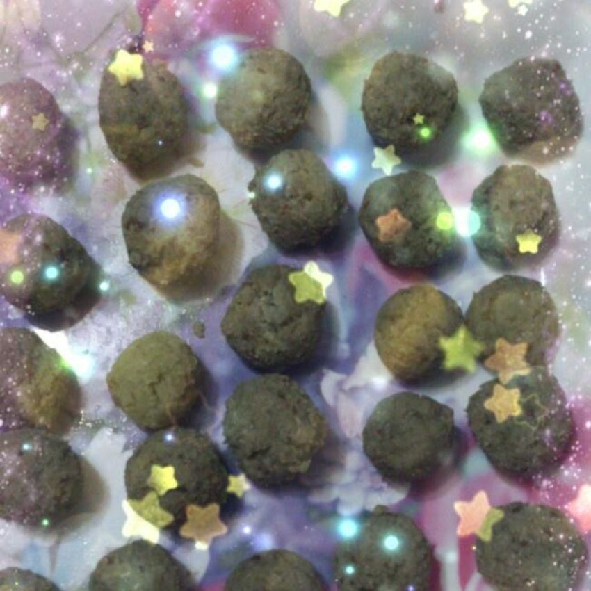 丑但美味简单的带皮桂花绿豆糕